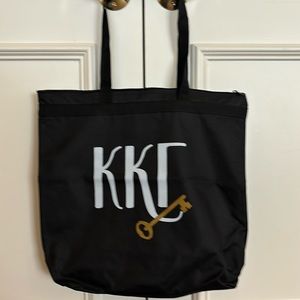 Kappa Kappa Gamma shoulder tote.